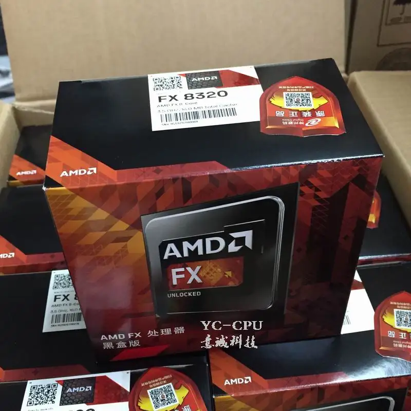Процессор AMD FX 8320 Series 8 ядерный черный выпуск AM3 +/3 5 GHz/16M/125W FD8320FRHKCBX sell 8300 8350|amd fx 8320|amd