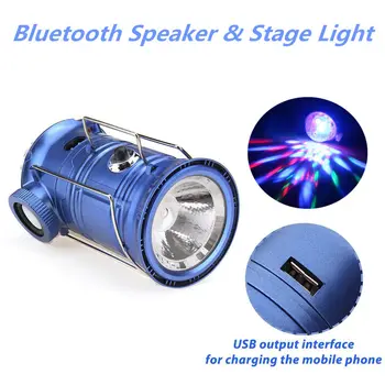 

Newest Indoor Outdoor Camping Lantern with bluetooth Speaker & Light Function Led Flashlight Tent Lamp Torch LED Lights