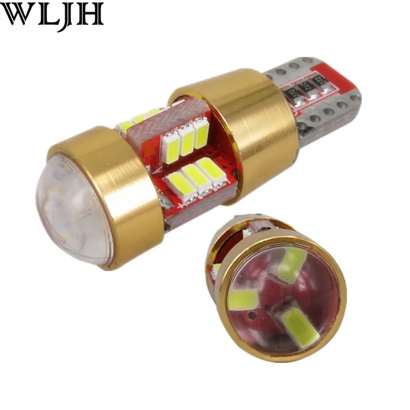 2 шт. автомобисветильник светодиодные лампы WLJH W5W T10|bmw light lamp|car lightbulb t10 |