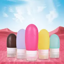 Силиконовый шампунь для геля и лосьона для душа суб-розлива пробки сжимающий инструмент дорожные бутылки 3 размера