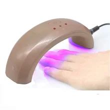 XWTOP 9W USB LED Nail Dryer UV Lamp for Nail Polish Rainbow Design UV Lamp Curing Manicure timer 10s 30s 60s