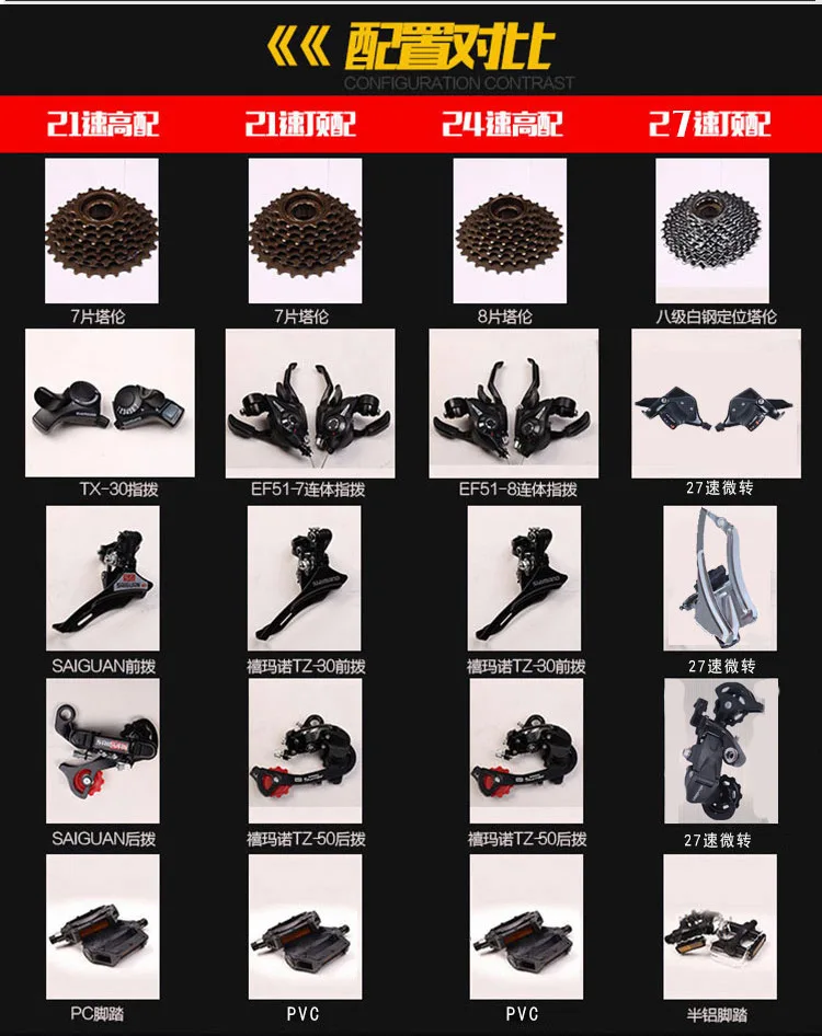 Top 26 inch mountain bike 21 speed 24 speed 27 speed mountain bike double disc brakes promotional gift car student road bicycle 7 Top 26 inch mountain bike 21 speed 24 speed 27 speed mountain bike double disc brakes promotional gift car student road bicycle 7