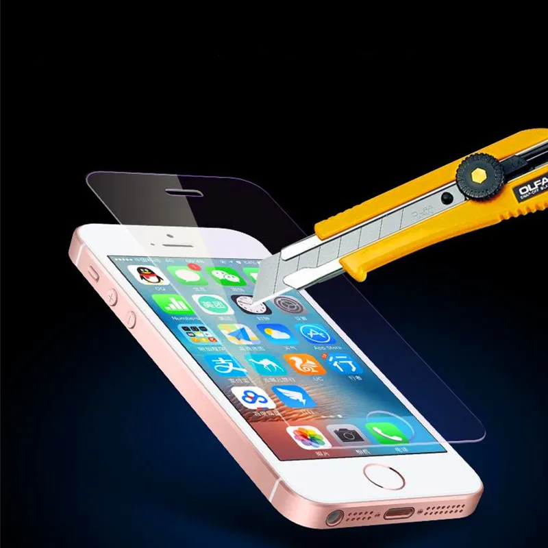 RONICAN Gehärtetem Glas Für Apple iphone 5 5c Screen Protector Anti Blau Licht Klar 9 H Glas Schutz