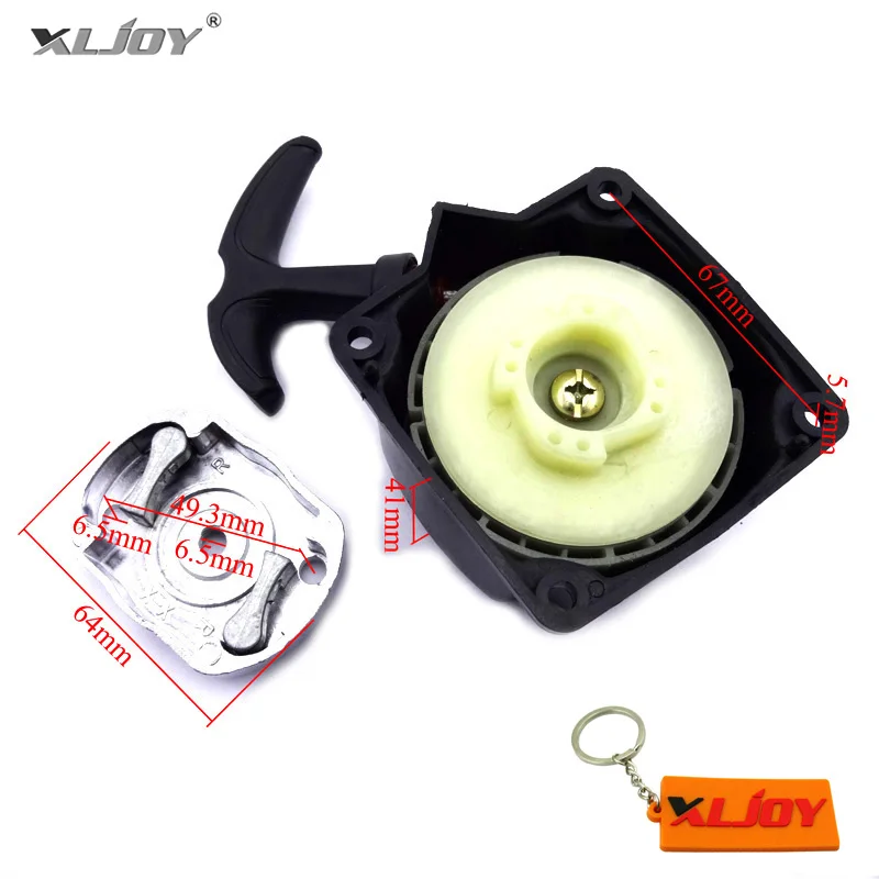 

Easy Pull Start 40-5 Recoil Starter Claw Paw For 36cc 43cc 49cc Mini Moto Chainsaw Brush Cutter Gas Goped Scooter