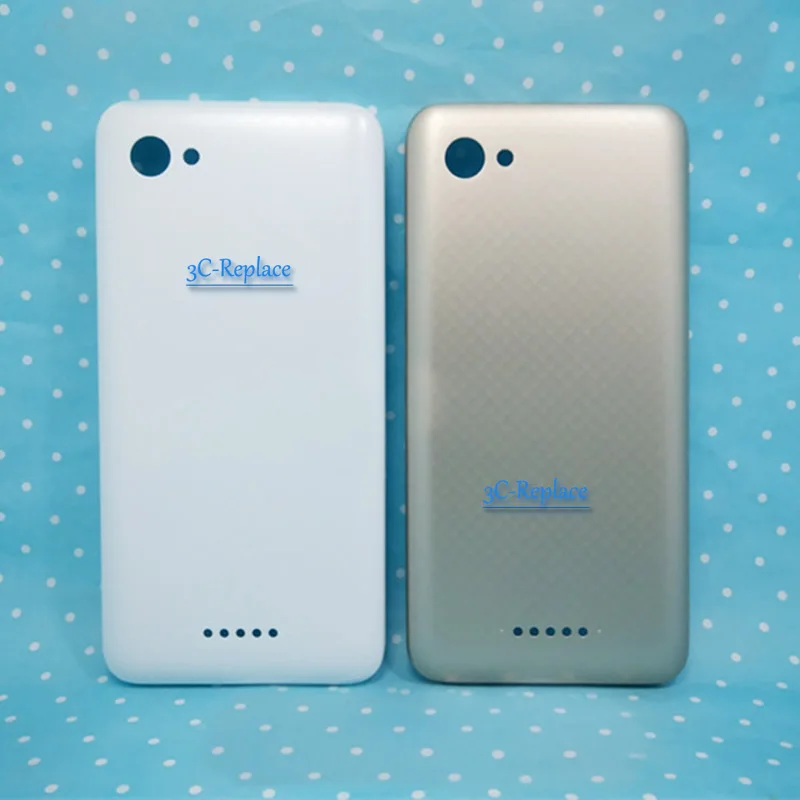 Оригинальный белый/золотой чехол 5 0 дюйма для ZTE Blade A601 BA601 задняя крышка