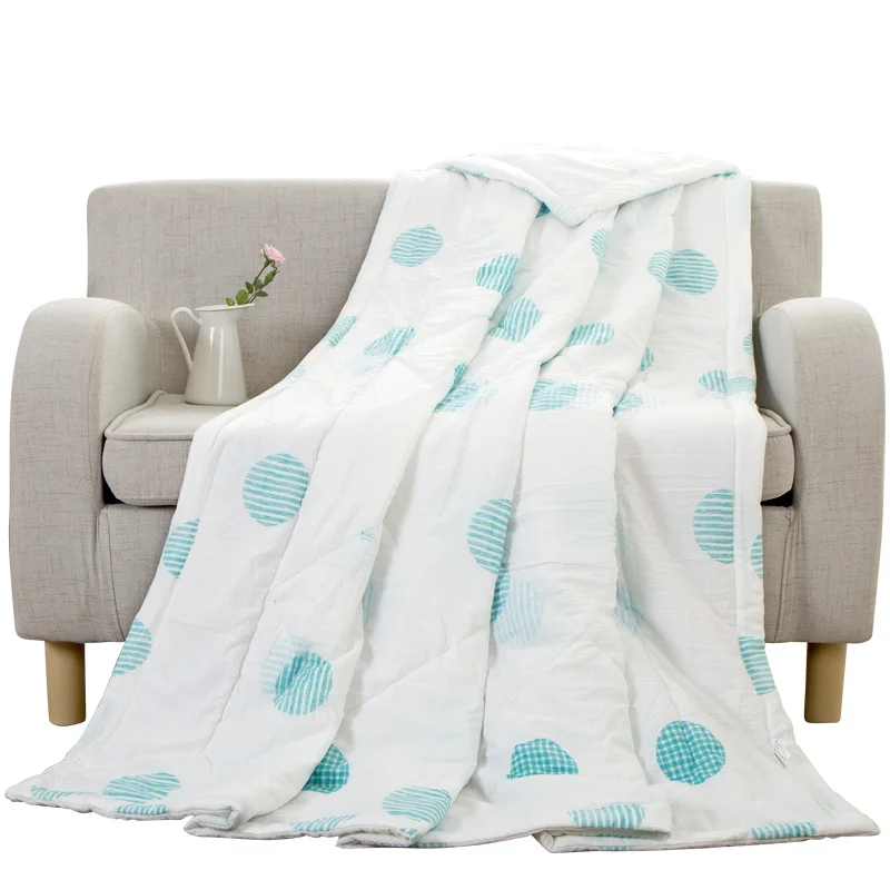 

2019 New Washed Cotton Summer Quilt Comfortable Healthy Environmentally Friendly Quilt Moisture Absorbing Adult Summer Quilts