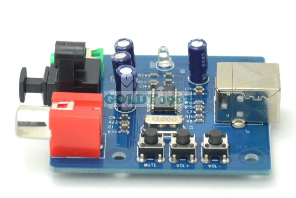 

PCM2704 USB DAC USB Power Sound Card Decoding Deck