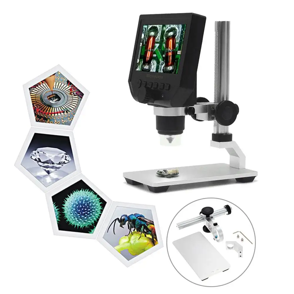 

Aluminum Alloy Stand Bracket Holder Lifting Support for Digital USB Microscope