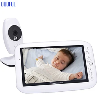 

7 Inch Wireless Digital Video Baby Monitor Night Vision Temperature Detection Record Night Vision Nanny Camera Baba Electronics