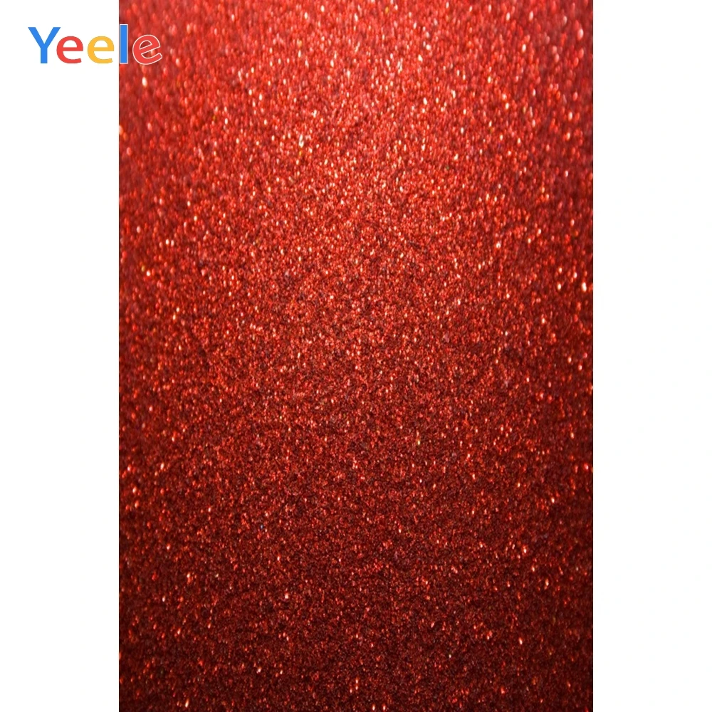 

Yeele Red Glitters Party Stage Scene Photo Backgrounds Customized Photographic Backdrops For Photo Studio