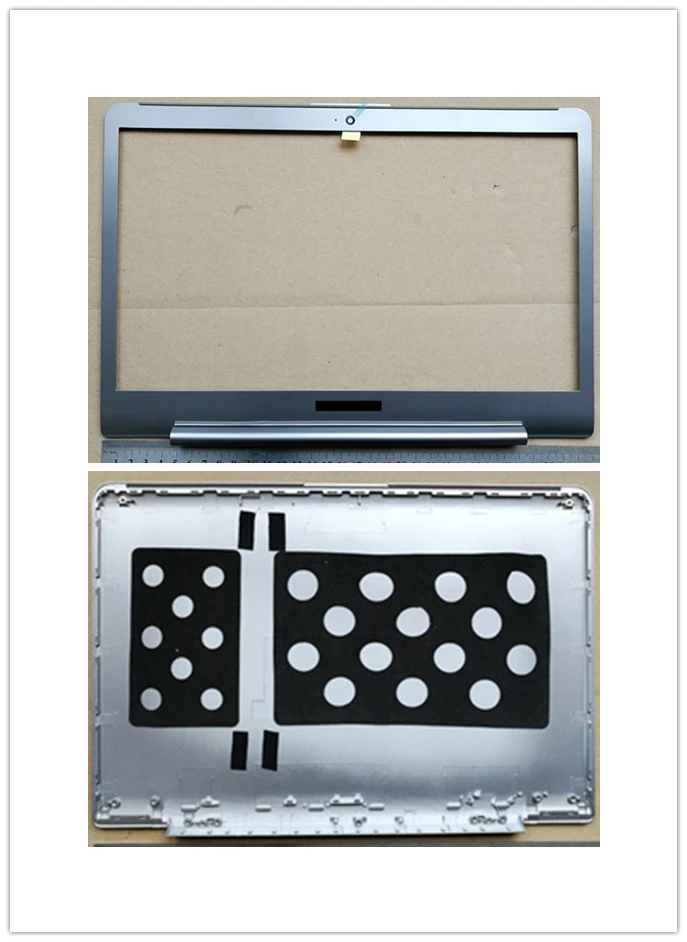 Günstige Neue laptop Top fall basis abdeckung + lcd vordere lünette für Samsung NP530U4C 530U4C NP530U4B 530U4B 530U4CL 532U4C 535U4C 535U4X 14\