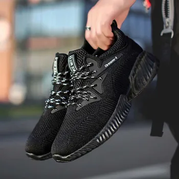 

Light And Breathable Lace-Up Men'S Shoes New Spring Korean Version Trend Of Versatile Causal Sports Nice Flyknit Tide Shoes Male