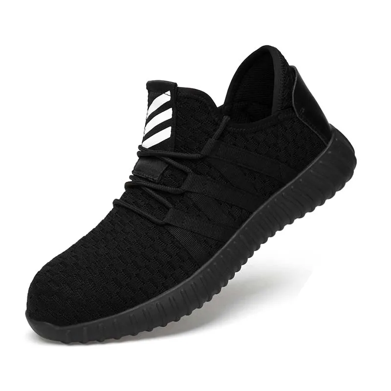 plus size Men Boots winter Safety Shoes steel toe caps working bot safety shoes outdoors male site tooling ankle boots