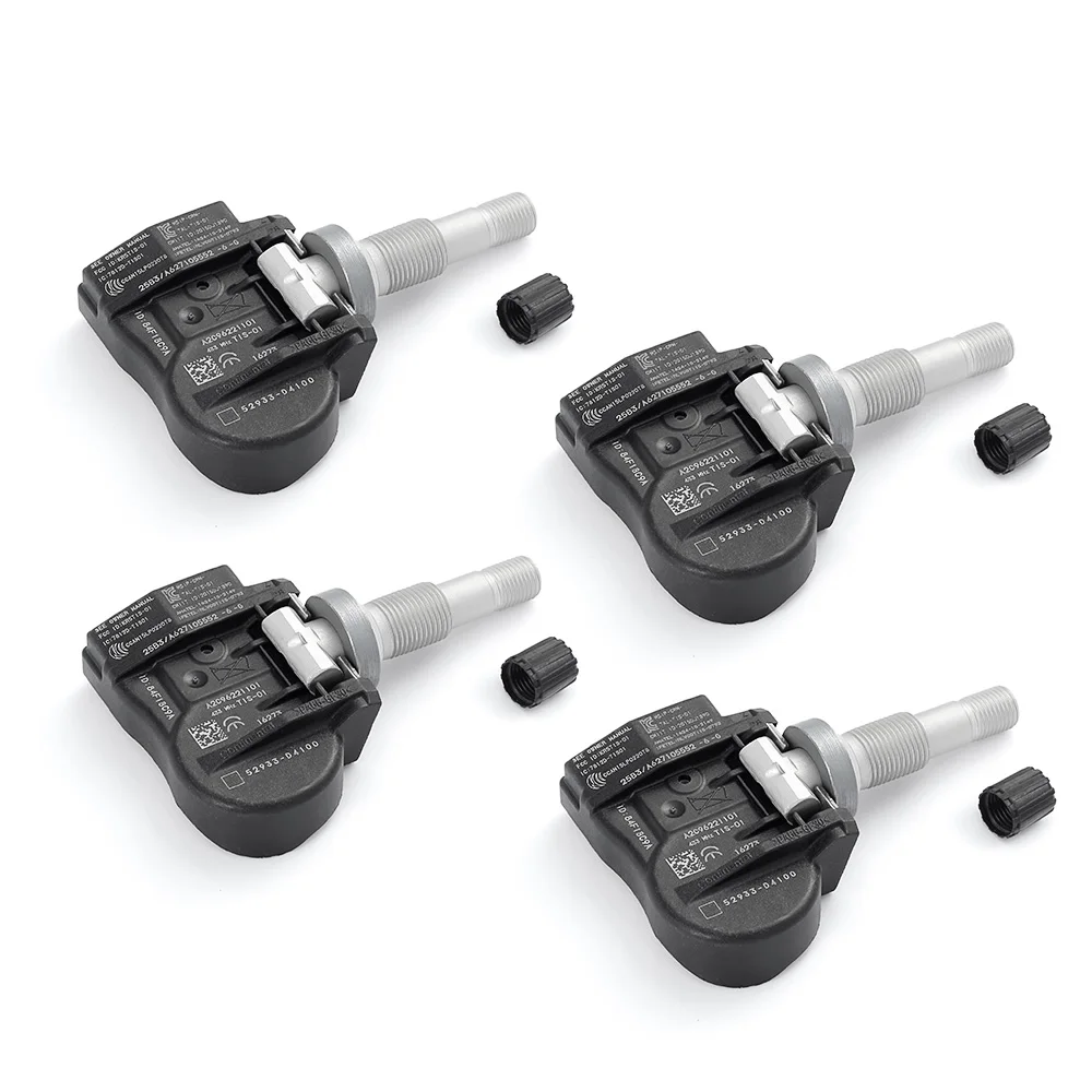 

4pcs 52933-D4100 433MHZ TPMS Tire Pressure Monitoring Sensor For Hyundai Kia NIRO Optima Sportage Sorento 52933D4100