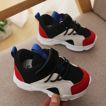 

Children shoes Boys Girls Mesh Breathable Rubber Sports Sneakers Running Shoes Size22/23/24/25/26/27