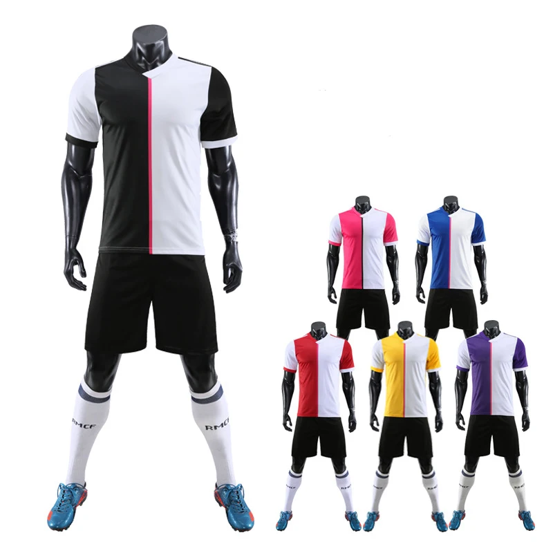 

2020 new Blank Football jerseys Adults & children tracksuit Soccer Training Suit Soccer Jersey & shorts Sportswear Customized