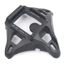 SEIGNEER Tactical helmet Wilcox 4 Hole metal Shroud P/N with screws suitable for sea helmet use BK/DE WM004