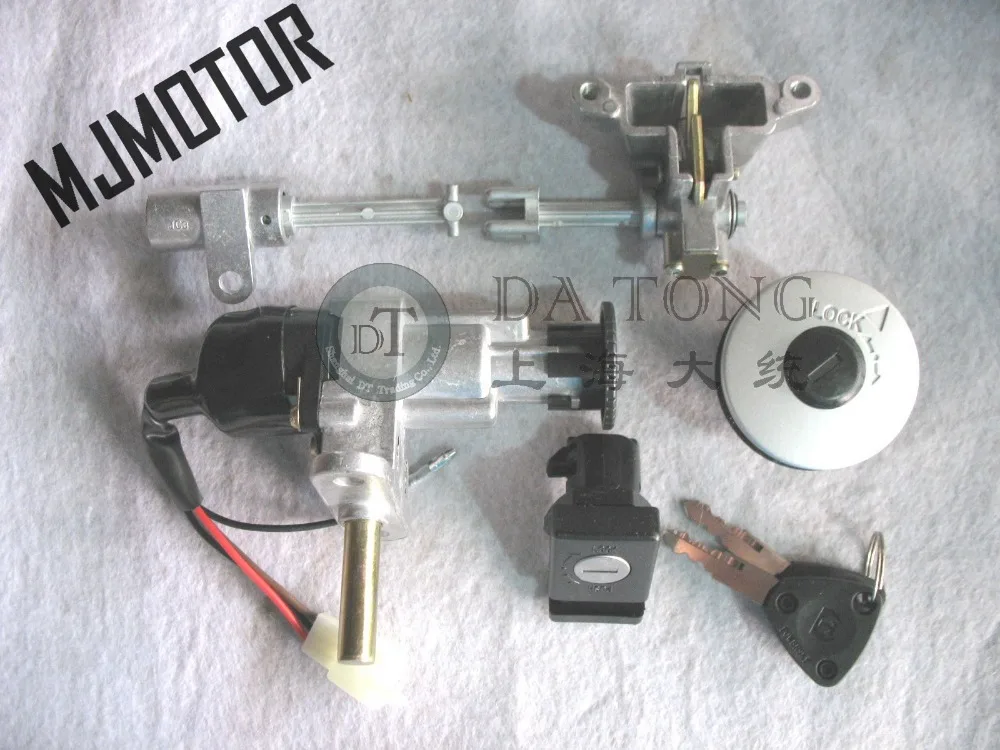 

ZY125 Lock Ignition Key Switch Set Seat Lock Key For Yamaha YZ125 HS125 QJ Keeway Chinese Scooter Kymco Motorcycle Part