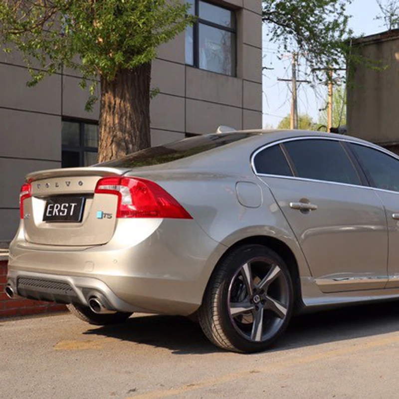 Спойлер для Volvo S60 высококачественный спойлер из АБС материала заднего крыла