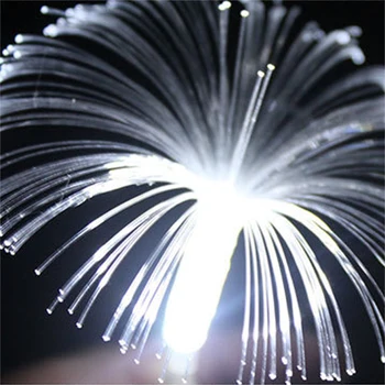 

1pc Colorful Holiday Light LED Night Light Fiber Optic String Light 2.5M Holiday Christmas Decoration Lamp Trumpet Festival Lamp