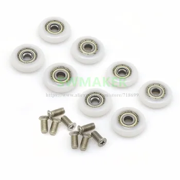 

1pcs 19 mm 20mm 23 mm 25 mm 27 mm high quality bearing steel wear-resisting wheel single pulley in shower