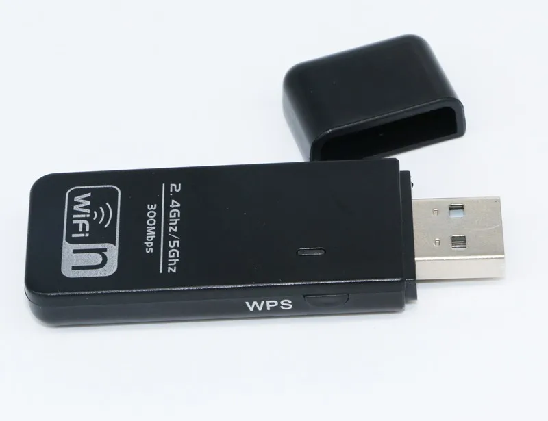 300 Мбит/с двухдиапазонный 2,4 ГГц/5 ГГц USB беспроводная WiFi сетевая карта адаптер сигнала 802.11a/b/g/n встроенные антенны