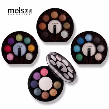 

MEIS Brand Makeup Cosmetics Professional Makeup 8 Colors Eye shadow 4 Colors Blusher palette Blush Eyeshadow Palette MS6607