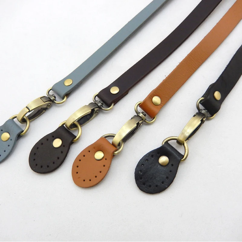 

120cm Bags Strap Detachable Handle 100% Real Cowhide Replacement Women Girls Shoulder Bag Accessories Adjustable Staps Belts
