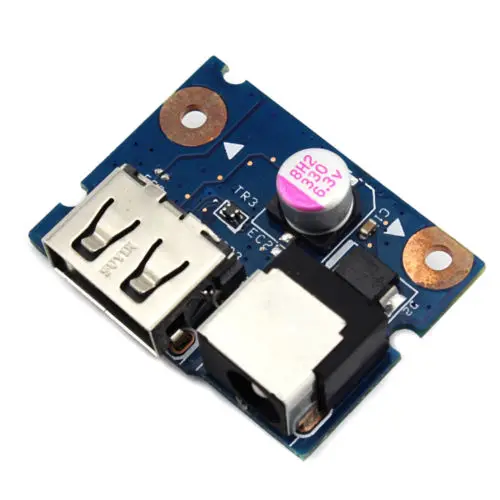 

New power board for Lenovo G480 G485 G580 G480A DC Jack Power with USB Port Board Connector 55.4SH03.001G