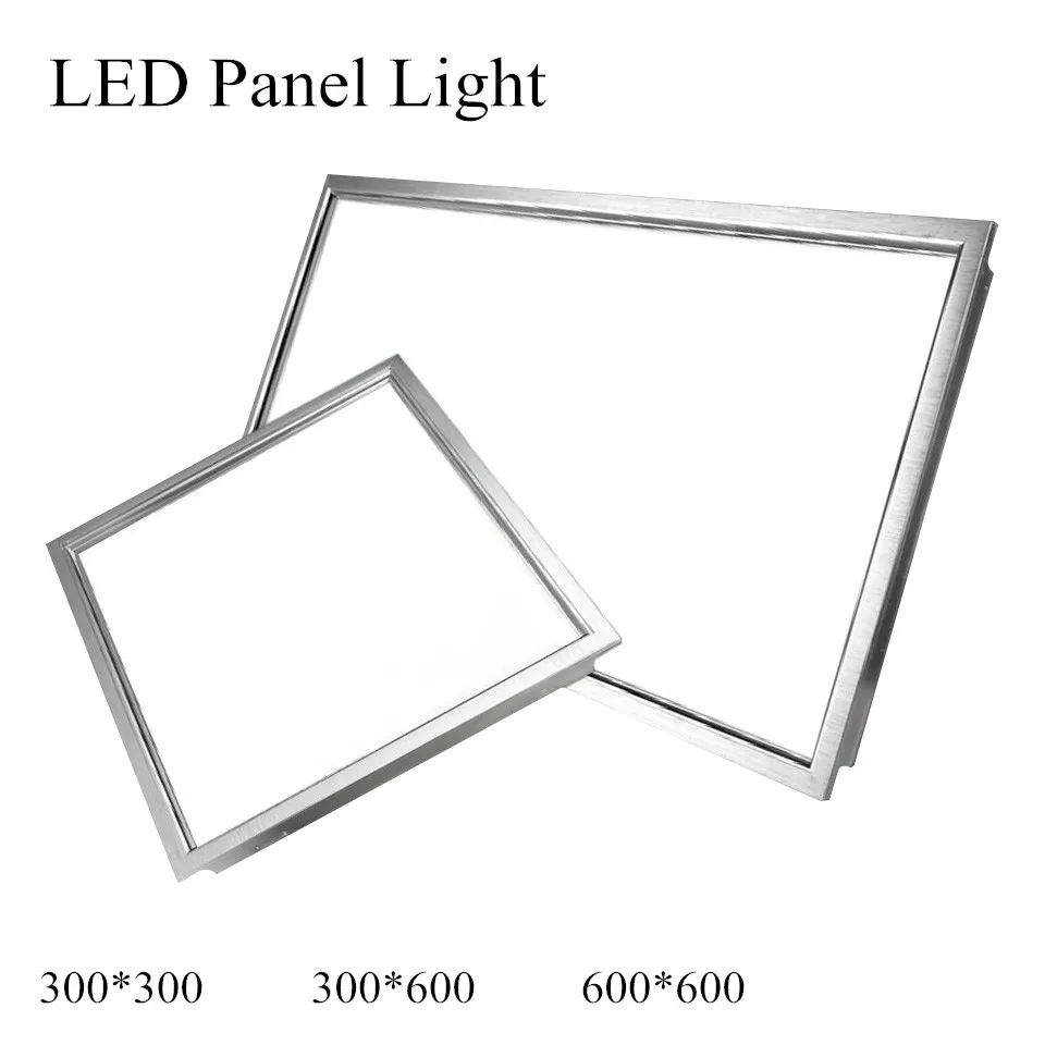 Ledパネルライト600 × 600 48ワットスクエア300 × 300 18ワットledパネル300 × 600 24ワットledシーリングライト4800lm屋内照明ac85-265v ce rohs