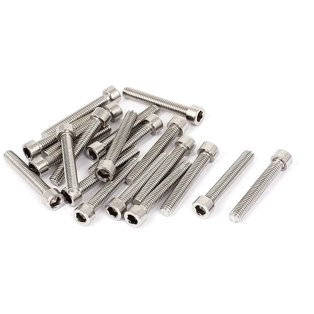 

M6x40mm Stainless Steel Hex Socket Head Cap Screws Bolts DIN 912 20pcs