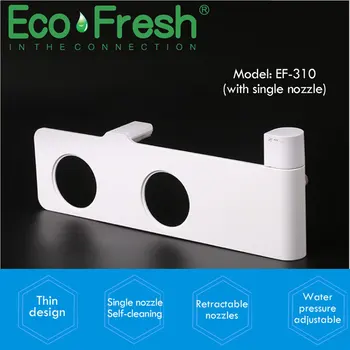 

Toilet Seat with Bidet Fresh Water Spray and Self-Cleaning Nozzle and Hygienic Protection Grille, Not Electro-Mechanical Easy