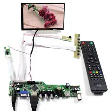 ТВ ПК HDMI CVBS rf USB аудио lcd драйвер платы с 5,6 дюймов 1024x600 LTD056ET3A ЖК-панель