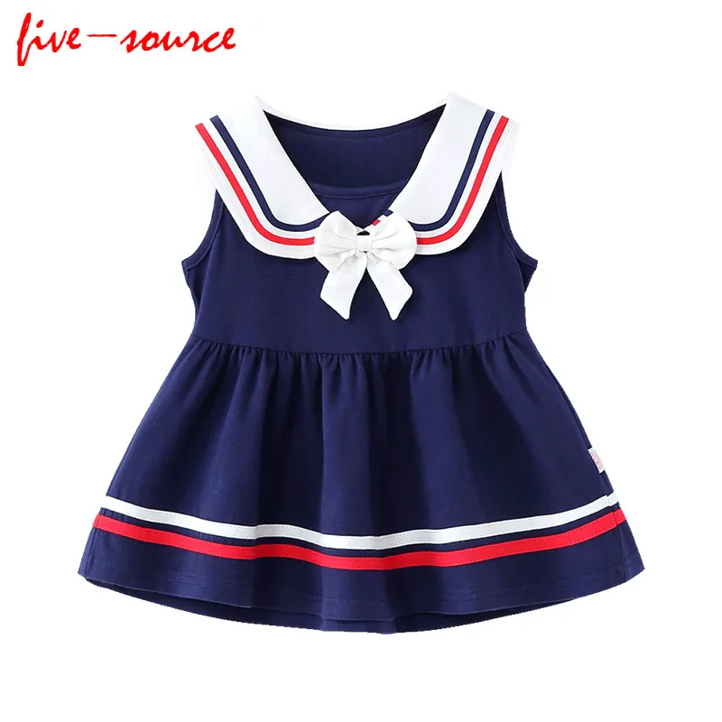 

Fashion Baby Dress Summer Casual Striped Print Dress Princess Girl Infant Toddler Party Clothes baby girl dress baby dresses