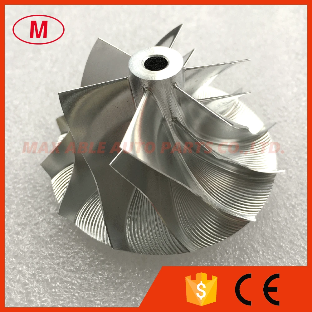 

GT15-25 High Preformance Turbo Aluminum 2618/Milling/Billet Compressor wheel 43.20/60.00mm 6+6 blades Forward