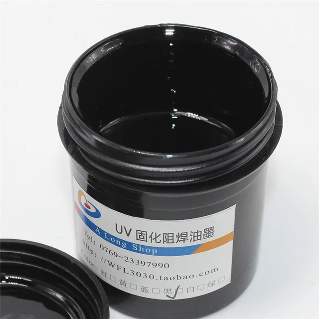 Buy 1PCS PCB UV photosensitive inks,blue PCB UV