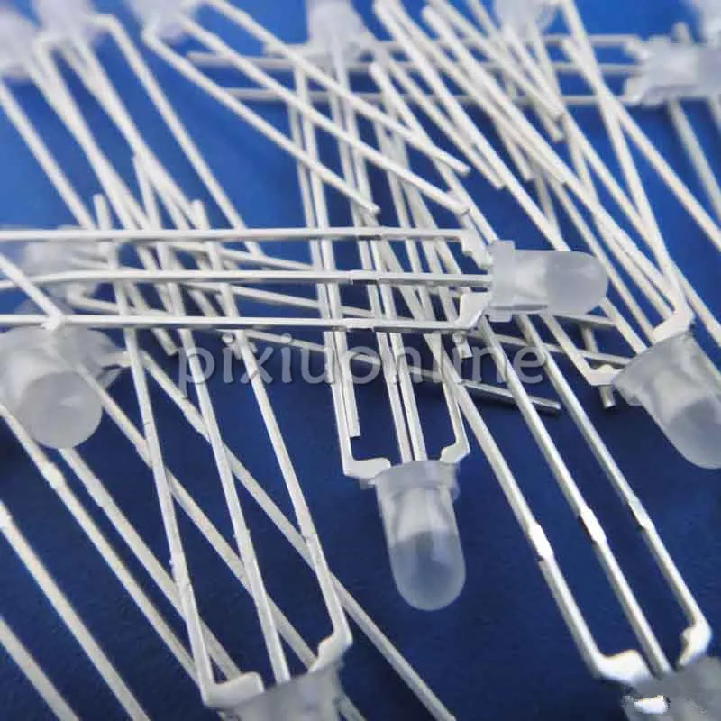 

10pcs/pack J211 Two-tone LED 3 Pin Blue and Red Light LED for DIY and Model Circuit Toys Free Shipping Russia