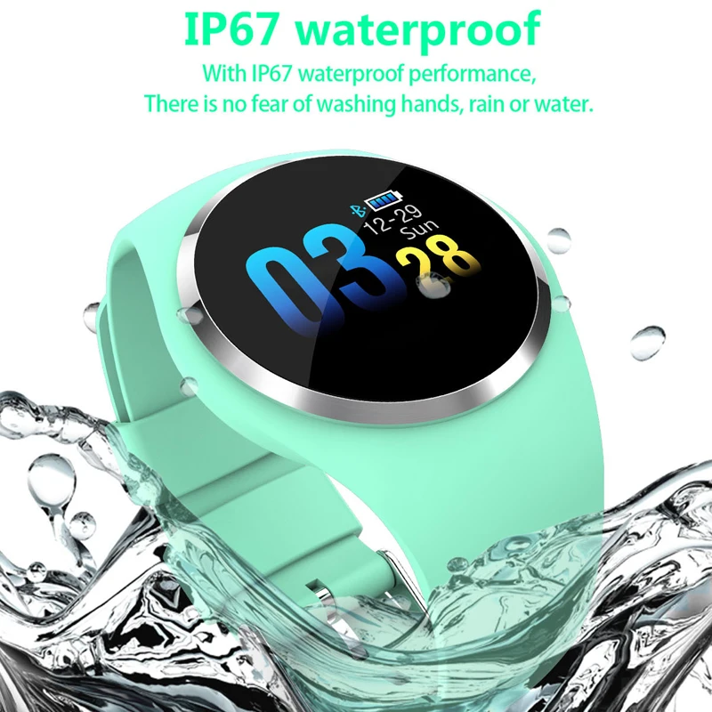 Tanie Luksusowe kobiety inteligentny zegarek dla mężczyzn wodoodporny licznik kalorii krokomierz Sport do monitorowania ciśnienia krwi monitora bransoletka fitness dla android ios