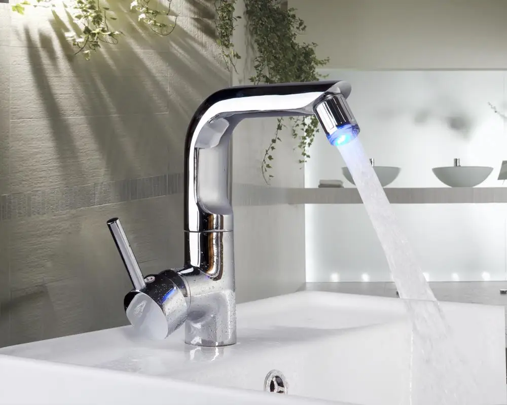 e pak 8043 LED Water Faucet Light Colors Tap No need battery Automatic