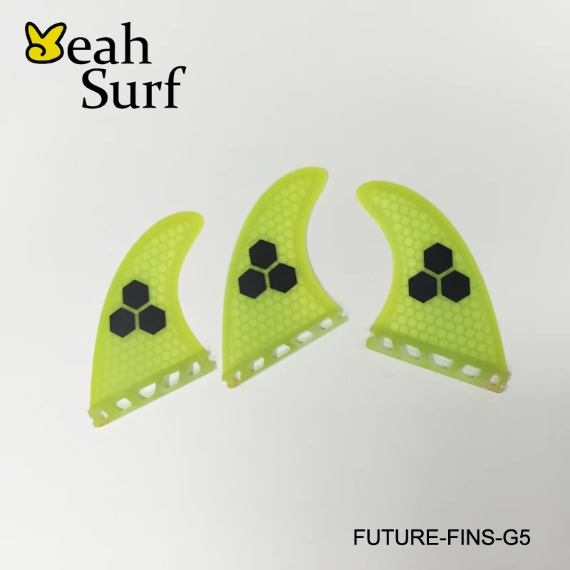 

Surfing Future G5 Fin Honeycomb Fibreglass Fin Surfboard Quilhas Free Shipping
