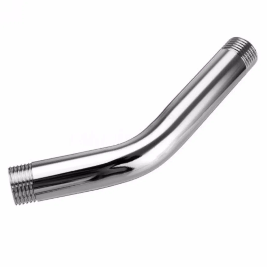 High Quality G1/2" Shower Arm Bathroom Shower Head Extension Pipe Spray Nozzle Extra Fixed Tube Bathroom Accessories Mayitr