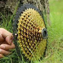 MTB 11 Speed Cassette 11-50T Black Gold Mountain Bicycle Freewheel Bike Sprockets For Shimano SRAM SUNRACE Bicycle Parts цена MTB 11 Speed Cassette 11-50T Black Gold Mountain Bicycle Freewheel Bike Sprockets For Shimano SRAM SUNRACE Bicycle Parts цены онлайн