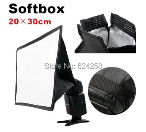 20 * 30    Softbox   580EX 550EX Nikon SB-800 SB-80DX Sony HVL-F1000 : 20 30 