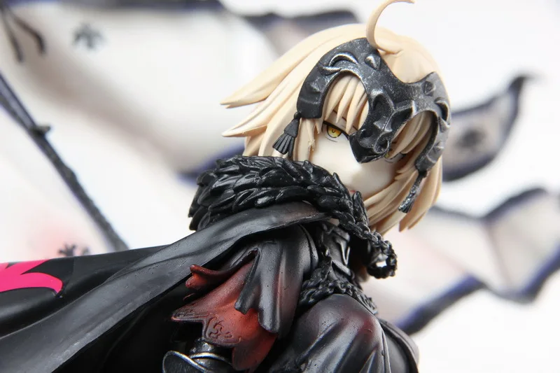 1 шт. японская аниме FGO черная линейка Fate Grand Order Jeanne D'Arc Alter 1/7 ПВХ фигурка модель игрушки кукла подарок дропшиппинг