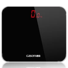 GASON A3 Bathroom Floor Scales Smart Household Electronic Bathroom Digital Body Bariatric LED Display Division Value 180kg=400lb