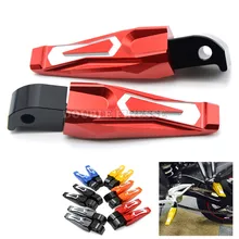 CNC Aluminum Motorcycle rear passenger Foot Rests Pegs Rear Pedals For Yamaha YZF-R3 MT-07 MT-09 T-MAX530 MT07 YZF R3 MT 07 MT07