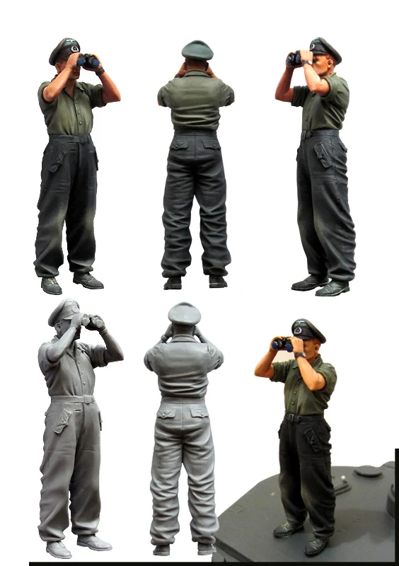 

1:35 scale resin model kit resin figure model soldier D0077