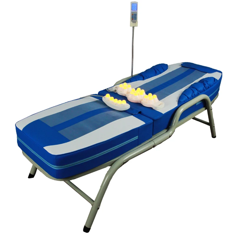 

Migun Hot Heated Portable Korea Cheap Nuga Best Warm LCD Automatic Electric Rolling Thermal Jade Stone Massage Bed