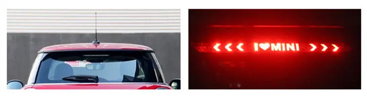 High Mount Stop Lamp Stickers for BMW Group 4MINI