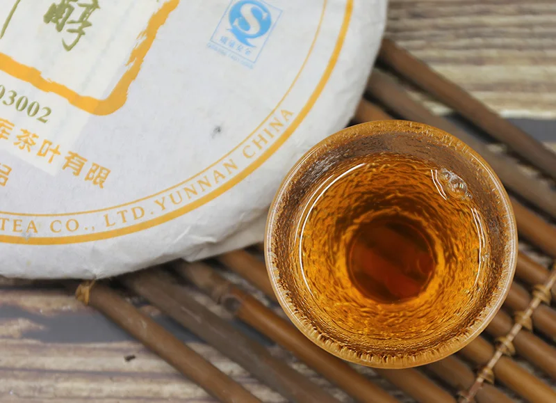 Mengku Rongshi 2007 Shen Pu'er торт Mu Ye Chun старый пуэр чай сырой пуэр чай 400 г